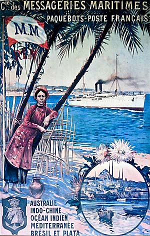 Asienreisender - French Colonial Poster